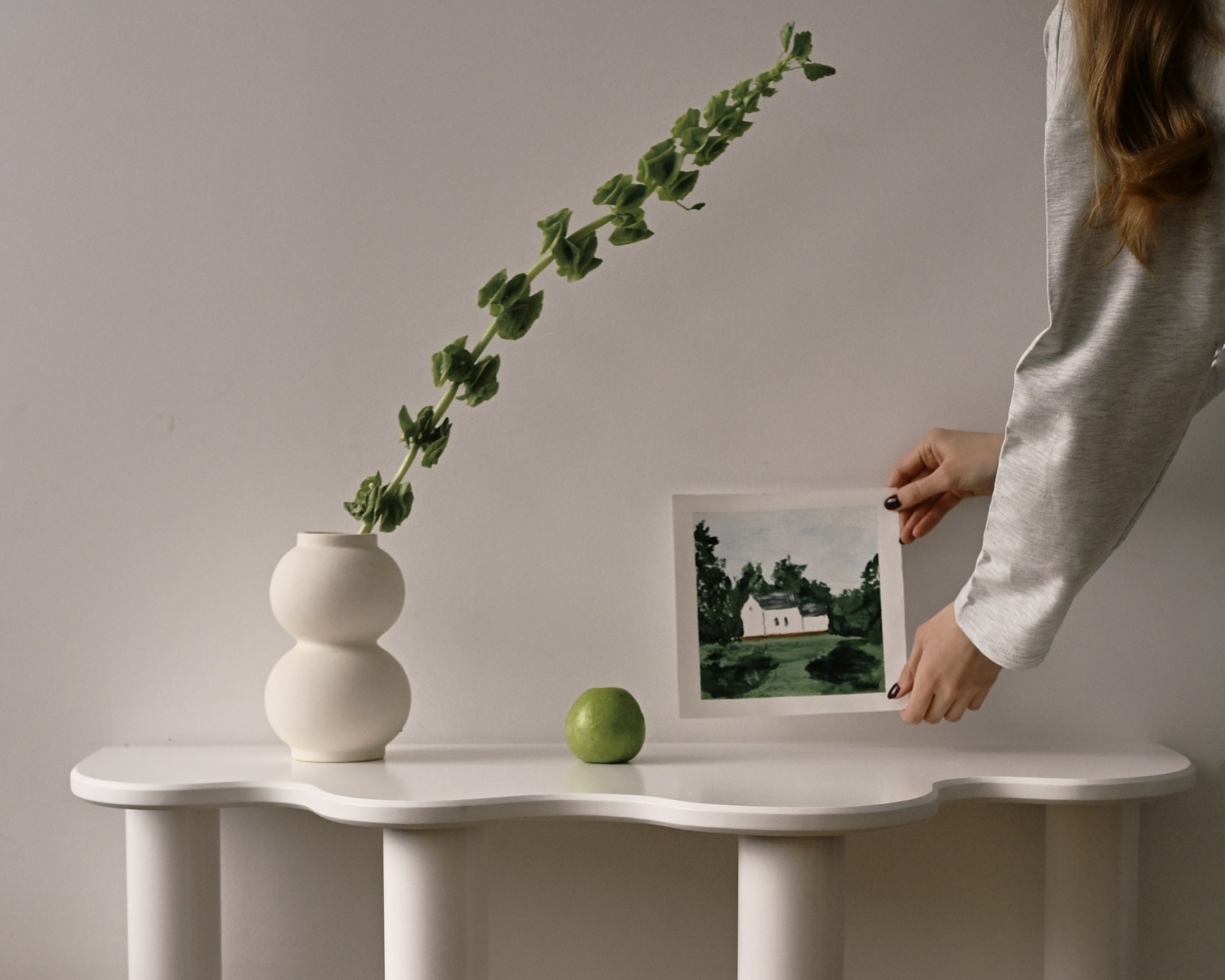 Мебель KUBI в цвете года Pantone 2026 — Cloud Dancer-2