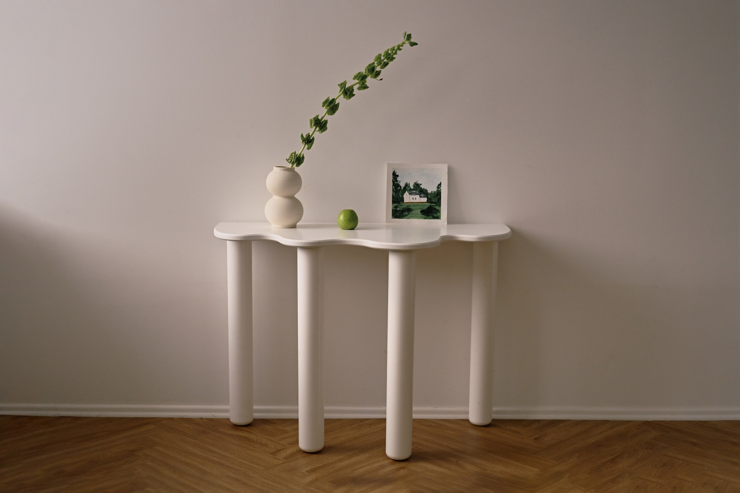 Мебель KUBI в цвете года Pantone 2026 — Cloud Dancer-1