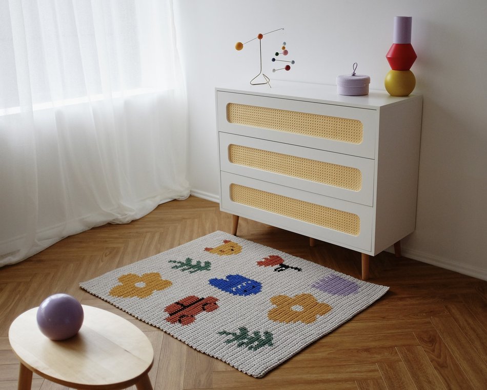 Комод ротанг Луми три ящика SALE