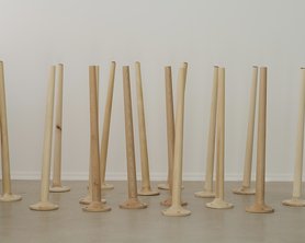 Ножки мебельные деревянные для стола Бук 715 мм - 4 шт.-5
