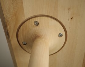Ножки мебельные деревянные для стола Бук 715 мм - 4 шт.-4