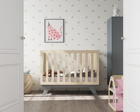 Детская кроватка для новорождённых Милки-14