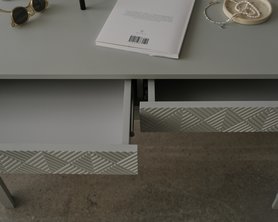 Письменный стол-консоль Flow Геометрия-10