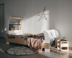 Детская кровать со светильником LUNA-7