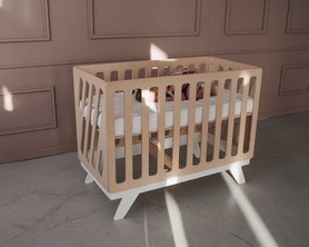 Детская кроватка для новорождённых Милки-2