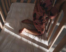 Детская кроватка для новорождённых Милки-5
