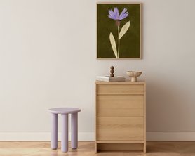 Комод Кабинет Просто 3 ящика из шпона дуба-1