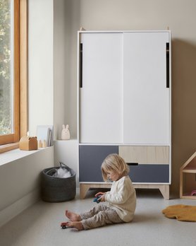 Детский шкаф для одежды Плэй-5