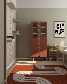 Витрина MON со стеклом-4
