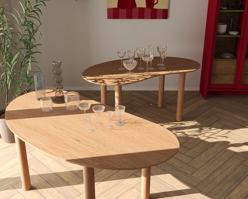 Стол обеденный MON Фасоль