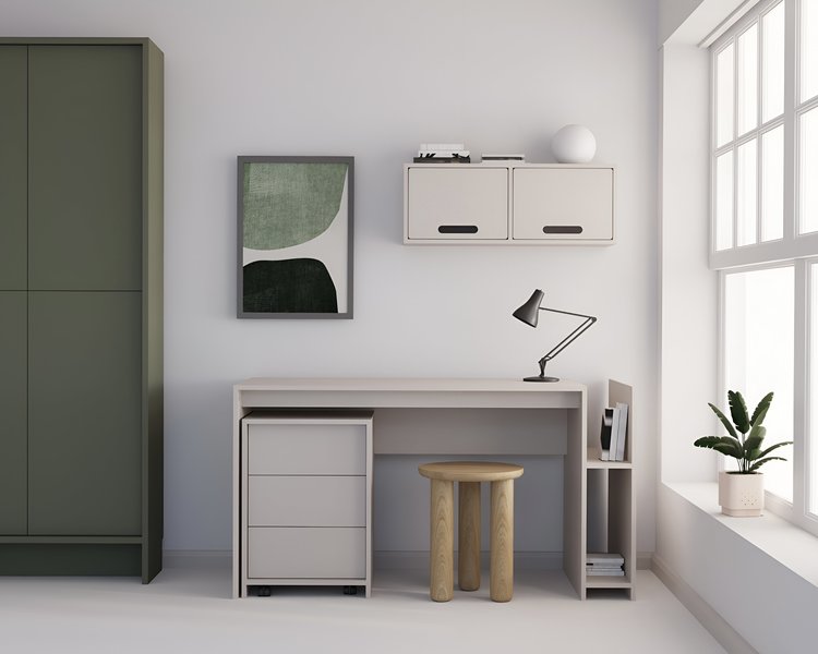 Стол-парта с полкой Cabinet Easy