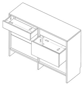 Комод с ящиками Cabinet-11