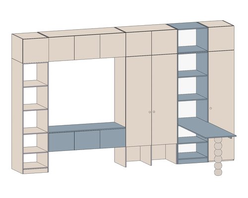 Шкаф Форма #3