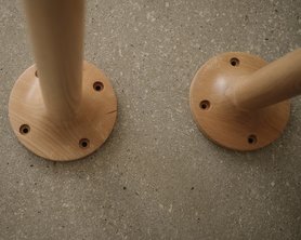 Ножки мебельные деревянные для стола Бук 715 мм - 4 шт.-3