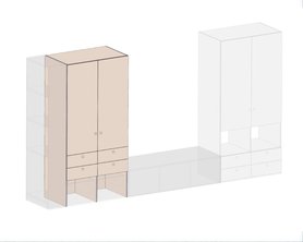 Шкаф Форма #2-1