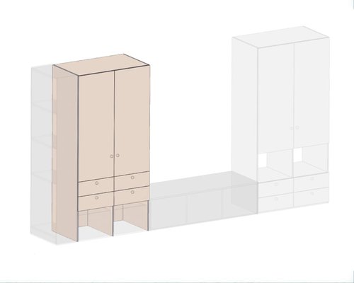 Шкаф Форма #2