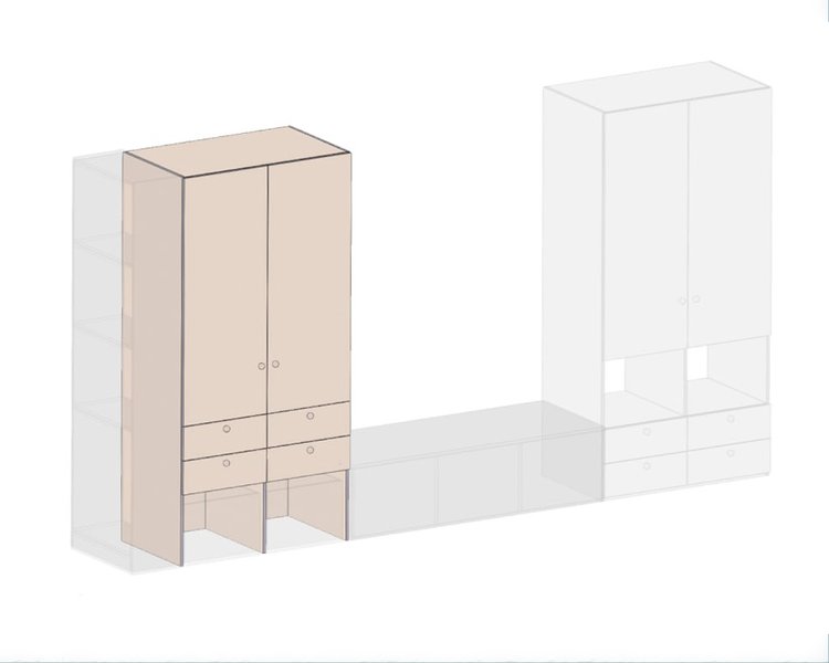 Шкаф Форма #2