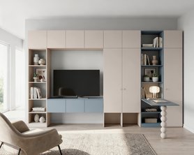 Тумба под ТВ Форма подвесная-2