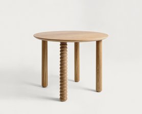 Круглый обеденный стол Мон 1000 мм-2