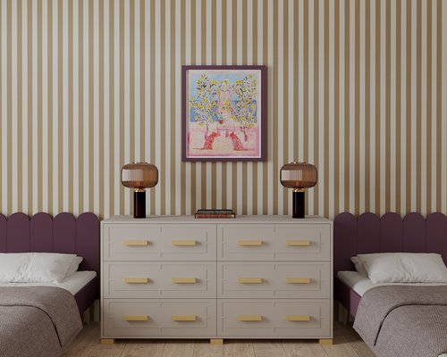 Комод на 6 ящиков в классическом стиле Эмпи