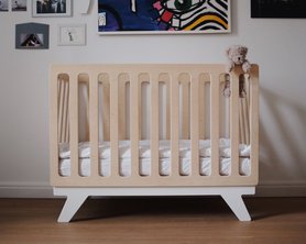 Детская кроватка для новорождённых Милки-7