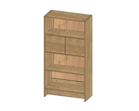 Стеллаж Кабинет Просто №2-1