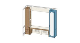 Рабочая зона в детскую Арт. 9749-1