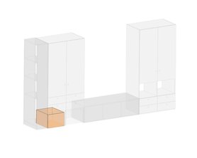 Ящик на колёсиках Форма-1