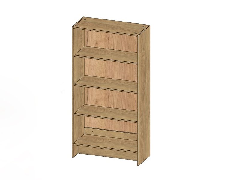 Стеллаж Кабинет Просто №1