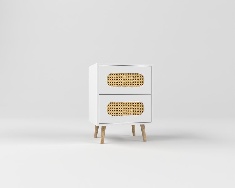 Тумба прикроватная ротанг Луми