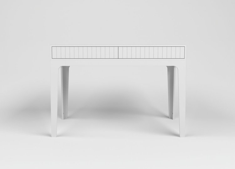 Письменный стол-консоль Flow с полосками