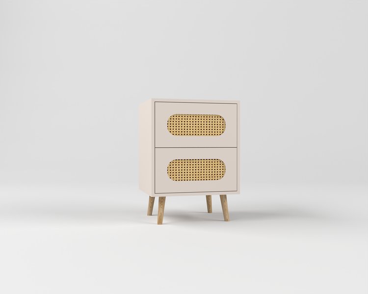 Тумба прикроватная ротанг Луми