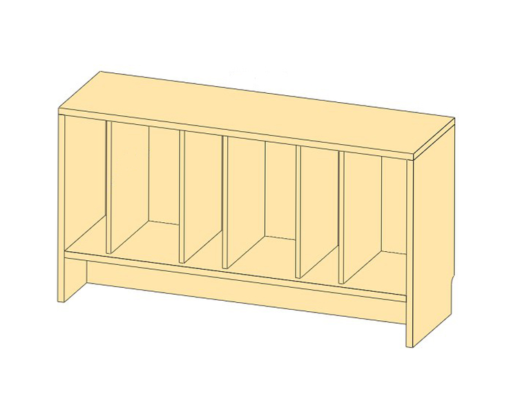 Тумба для книг и винила  Cabinet