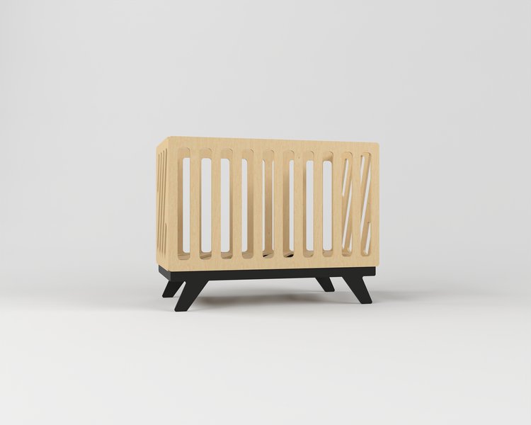 Детская кроватка для новорождённых Милки