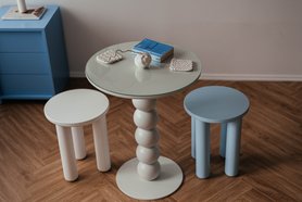 Столик - табурет MON на 3-х ножках-21