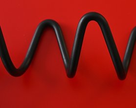 Вешалка металлическая в чёрном матовом цвете-5