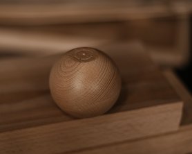 Ножки мебельные деревянные Шар Бук - комплект 4 шт.-7