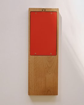 Зеркало Волна из массива дуба-12