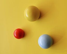 Декоративный шар 100 мм-2