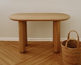 Скамья Мон из шпона дуба-8