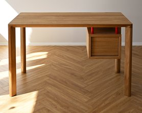 Письменный стол Куб с двумя ящиками-6