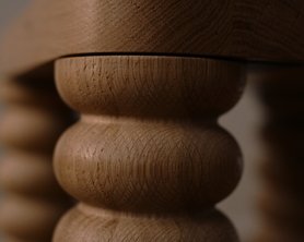 Табурет Баум дубовый-4