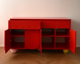 Комод с арочными фасадами Псковские мотивы ЛИКВИДАЦИЯ-1