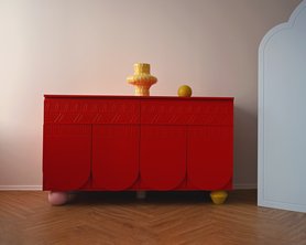 Комод с арочными фасадами Псковские мотивы-1