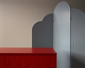 Комод с арочными фасадами Псковские мотивы-9