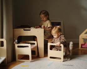 Детский развивающий стол - сортер Плэй-9