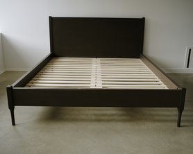 Кровать двуспальная из массива бука-10