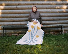 Ковер У бабушки в саду-3