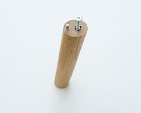 Ножки мебельные деревянные наклонные Бук 150 мм - комплект 4шт-4