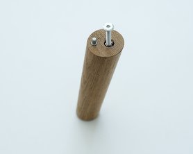 Ножки мебельные деревянные наклонные Дуб 150 мм - комплект 4шт-2